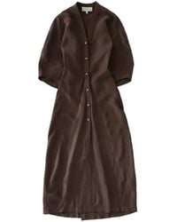 Studio Nicholson - Midi Yosha Banana-Curve Dress - Lyst
