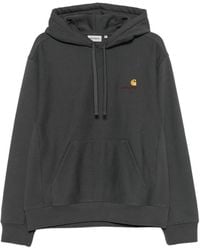 Carhartt - Logo Cotton Hoodie - Lyst