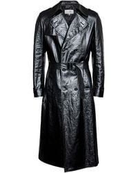 MM6 by Maison Martin Margiela - Trenchcoat Met Dubbele Rij Knopen - Lyst
