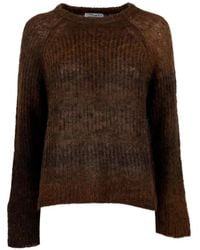 Kangra - Pull Côtelé À Manches Raglan - Lyst