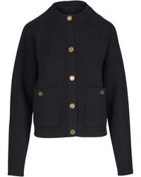 TOTEME - Cashmere And Wool Cardigan - Lyst