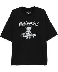 MASTERMIND WORLD - X Betty Boop T-Shirt Mit Logo-Print - Lyst