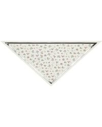 Tory Burch - Schal Mit Blumen - Lyst