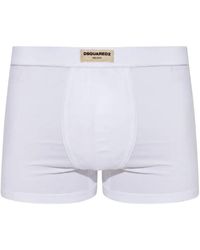DSquared² - Logo-Patch Boxer Briefs - Lyst