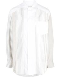 Feng Chen Wang - Camisa a rayas con manga larga - Lyst