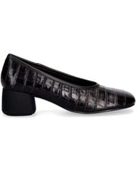 Vagabond Shoemakers - Livia Croc-Effect Block-Heel Pumps - Lyst