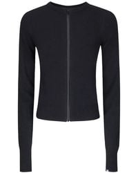 Extreme Cashmere - Tangerine Zip-Up Cardigan - Lyst