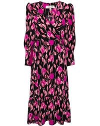 Diane von Furstenberg - Blade Floral-print Wrap Dress - Lyst