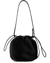 ROTATE BIRGER CHRISTENSEN - Sequin-Embellished Floral-Applique Bucket Bag - Lyst
