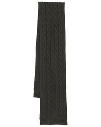 N.Peal Cashmere - Cable Rib Scarf - Lyst