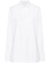 Givenchy - Chemise En Coton À Motif 4G Brodé - Lyst