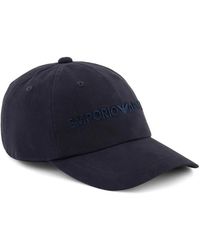 Emporio Armani - Logo Baseball Cap - Lyst