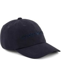 Emporio Armani - Logo Baseball Cap - Lyst