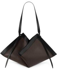 Yuzefi - Sac Porté Épaule Wonton En Cuir Grainé - Lyst