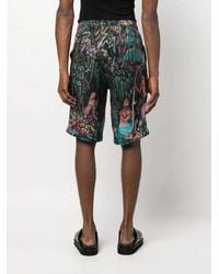 Endless Joy - Goa Gajah Silk Bermuda Shorts - Lyst