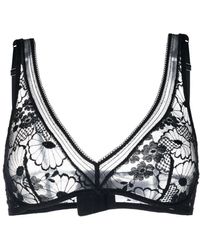 Eres - Millefleurs Lace Triangle Bra - Lyst