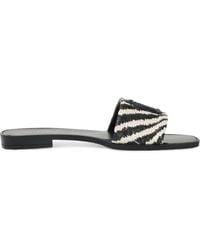 Just Cavalli - Gestreifte Elisie Pantoletten - Lyst
