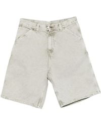 Carhartt - Bermuda En Jean - Lyst