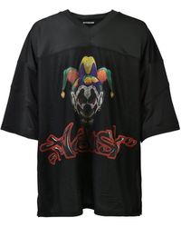 Intodusk - Graphic-Print V-Neck T-Shirt - Lyst