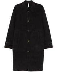 Hevò - Button-Fastening Cuff-Tab Coat - Lyst