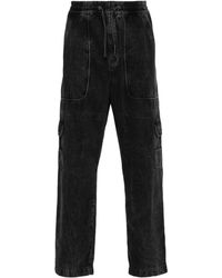 Isabel Marant - Vanni Chambray Cargo Trousers - Lyst