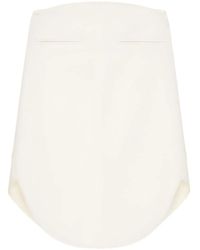 Courreges - High-Waisted Pencil Skirt - Lyst