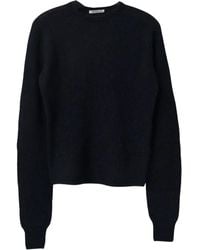 AURALEE - Pullover Mit Gebürstetem Finish - Lyst