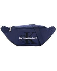 Calvin Klein Gürteltasche mit Logo - Blau