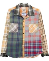GALLERY DEPT. - Patchwork Checked Shirt - Lyst