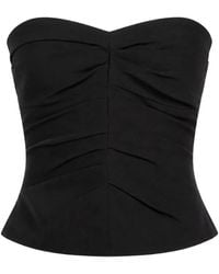 The Sei - Pleated Strapless Bustier - Lyst