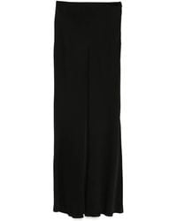 Twinset - Logo-Plaque Maxi Skirt - Lyst