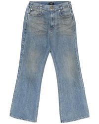 Willy Chavarria - Faded Wide-Leg Jeans - Lyst