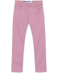 Jacob Cohen - Bard Slim-Fit Trousers - Lyst