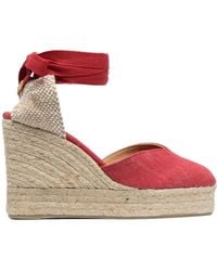 Castañer - Espadrillas Chiara Con Zeppa - Lyst