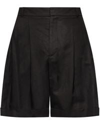 Balmain - Pantalones de vestir cortos con pinzas - Lyst