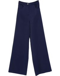 Patrizia Pepe - Elasticated-Waist Trousers - Lyst