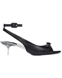 Courreges - Sandalen Mit Schnallendetail - Lyst