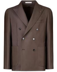 Tagliatore - Double-Breasted Blazer - Lyst