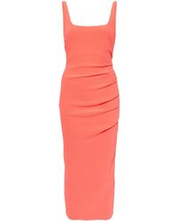 Bec & Bridge - Abito Karina Tuck Midi - Lyst