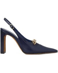Tory Burch - Runway Chain Slingback Pumps - Lyst