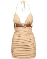 MEDEA - Ruched Mini Dress - Lyst