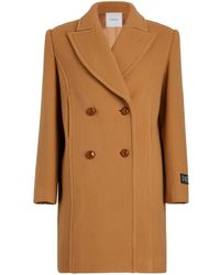 Patou - Double-Breasted Coat - Lyst