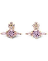 Vivienne Westwood - Ofelia Orb Crystal-Embellished Earrings - Lyst