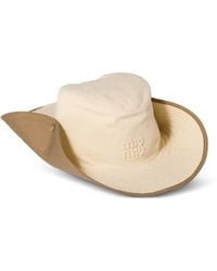 Miu Miu - Drill Cowboy Hat - Lyst