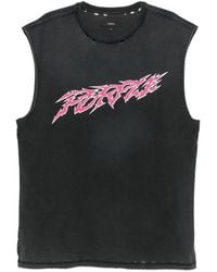 Purple Brand - Graphic-Print Distressed T-Shirt - Lyst