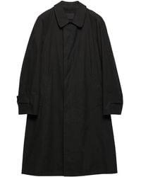 Prada - Abrigo Con Botones - Lyst