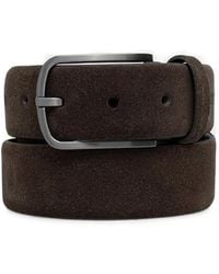 Joop! - Suede Buckle-Fastening Belt - Lyst