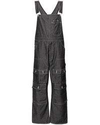 Junya Watanabe - Cargo-Pockets Denim Overalls - Lyst