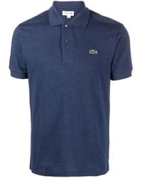 Lacoste - Logo-Patch Short-Sleeve Polo Shirt - Lyst