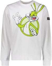 Iceberg - X Looney Tunes Bugs Bunny-Print Sweatshirt - Lyst